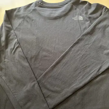 THE NORTH FACE 블랙 긴팔 티셔츠 S