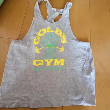 GOLD'S GYM 탱크탑 L 사이즈 그레이
