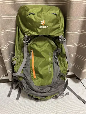deuter 그린 냅색 레인 커버 포함
