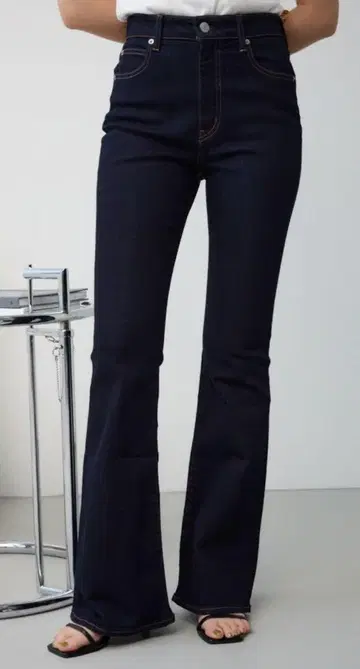 아줄바이마우지 플레어 데님