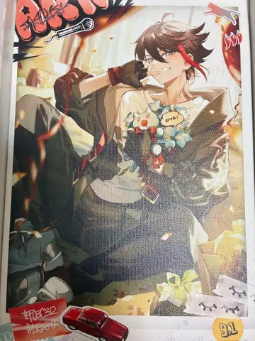 [ 니지산지 ] 사에구사 아키나 생일, 캔버스/사인 굿즈