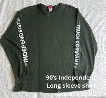 90년대 Independent 롱 슬리브 XL