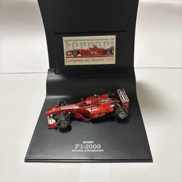 Ferrari F1-2000 미하엘 슈마허 사인 포함