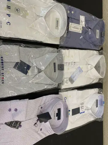 남성용 와이셔츠 6매 긴팔 묶음 판매2