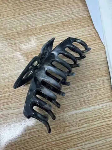 마블 무늬 헤어 클립