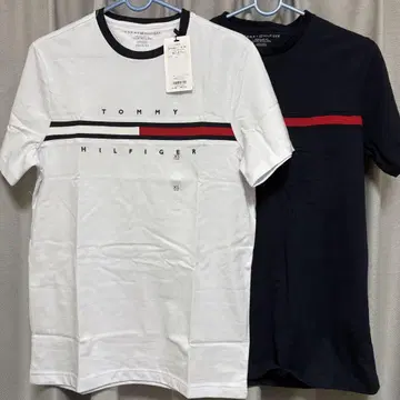 TOMMY HILFIGER 반팔 티셔츠 2매 세트 XS