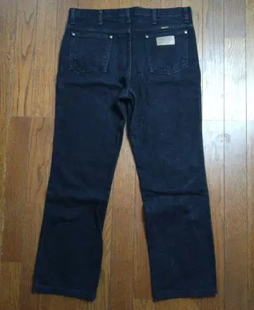 90년대 Wrangler 블랙 청바지 블랙 데님 936WBK 34
