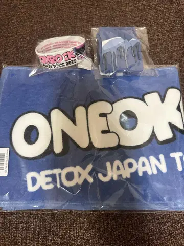 one ok rock 2025 DETOXJAPAN 타월 러버 밴드 택