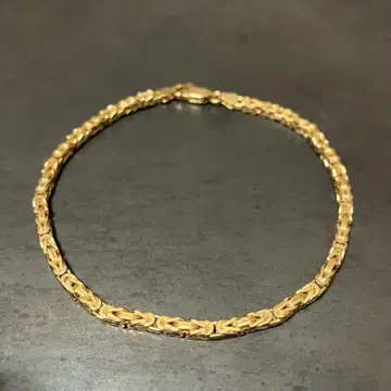 ITALY MADE SILVER925 BYZANTINE BRACELET