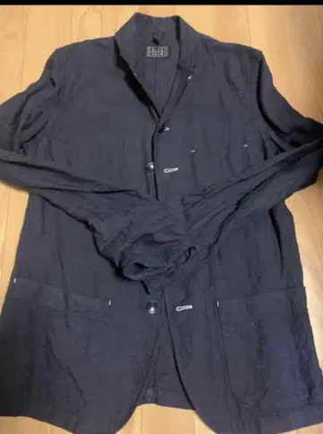 BLUE WORK 네이비 린넨 셋업 투모로우랜드