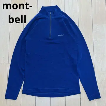 mont-bell 몽벨 지오라인 M.W. 하이넥 셔츠 네이비 S
