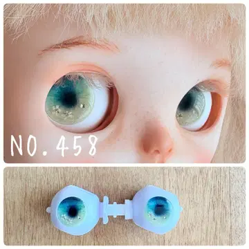 조각 아이칩 입체 브라이스 아이시돌 14mm 점토