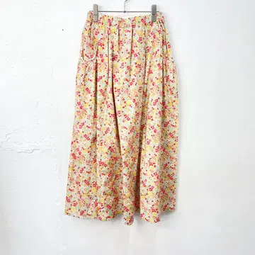 Y89) NARU 브로드 BOTANICAL HARMONY 개더 스커트