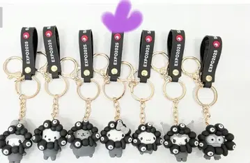 완판 ] 만박 한정 모노크롬 산리오 블랙 키링 키티