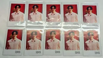SnowMan RAYS 미야타테 료타 특전 트레이딩 카드 10장 세트