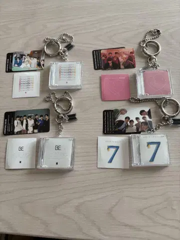 BTS 캡슐 키링