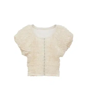 CLANE 택 포함 새상품 SHIRRING PUFF TOPS