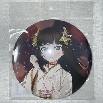 Aqours 러브라이브 선샤인 쿠로사와 다이아 타워 레코드 BIG 캔뱃지