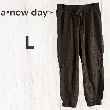 a new day 조거 팬츠 L 사이즈 올리브 카키