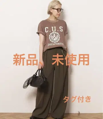 AP STUDIO 2턱 와이드 팬츠