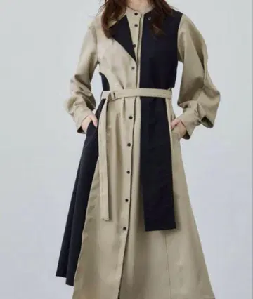 아시메 테일러 셔츠 원피스