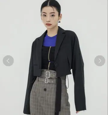 드라 숏 자켓