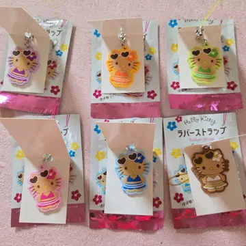 햇볕에 탄 키티 Seria DAISO 캔두 러버 스트랩 컴플리트