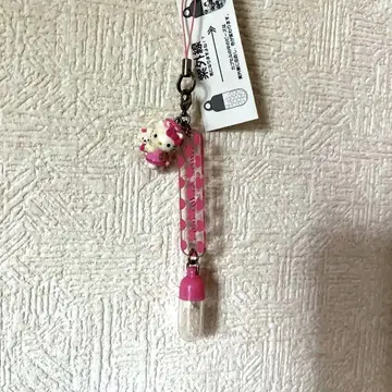 레어 색깔이 변하는 헬로키티 간호사 스트랩 핑크