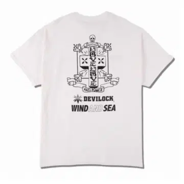 WIND AND SEA x DEVILOCK 티셔츠
