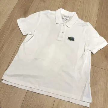 [ LACOSTE ] 피케 셔츠 34 화이트 여성용