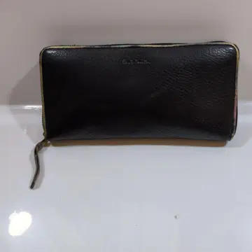 Paul Smith 폴스미스 블랙 가죽 장지갑 남성용 브랜드