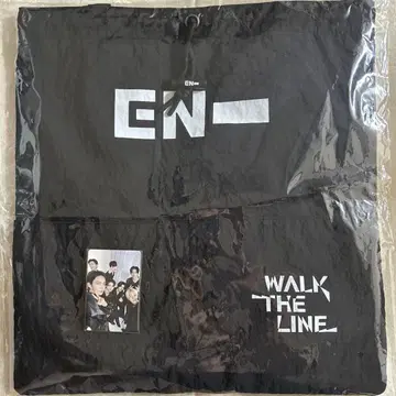 ENHYPEN WALK THE LINE 토트 BAG 블랙