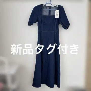 zara 데님 원피스 미사용 새상품 택 포함