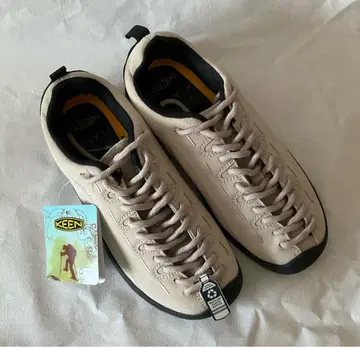 KEEN 베이지 스웨이드 로우컷 신발 24cm 미사용