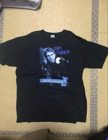 Kurt Cobain nirvana 티셔츠 90s
