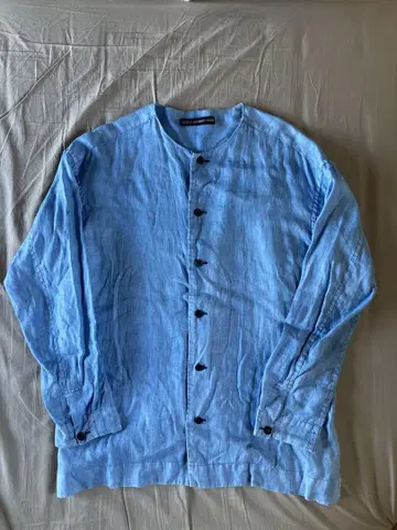 ISSEY MIYAKE MEN 노카라 셔츠