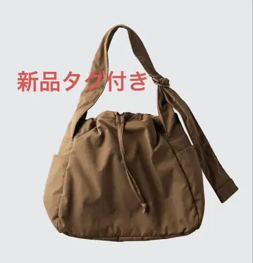 [완판템] 유니클로 C 소프트 파피 숄더백 브라운