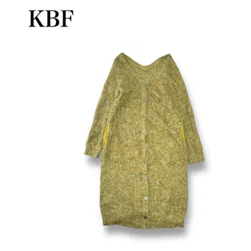 [KBF] 모헤어 양모 혼방 롱 가디건 앞뒤 2WAY 니트