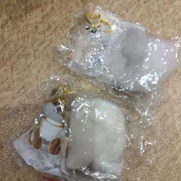 강아지 캡슐 토이 키링 포함