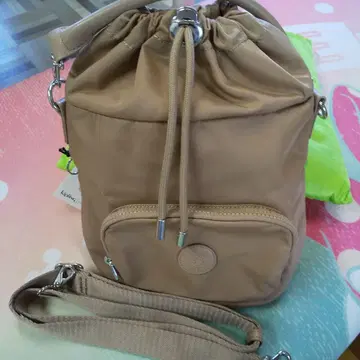 kipling 2way 숄더백 복조리형 미사용품