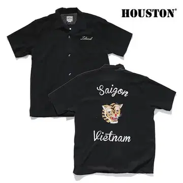 택 포함 새상품*HOUSTON 파일 볼링 셔츠 블랙 M