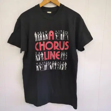 A CHORUS LINE Tee L black vintage