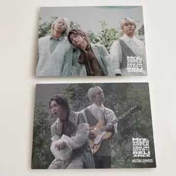 Mrs. GREEN APPLE 젠진미도우 릴라이언스 포토 카드 2매 세트