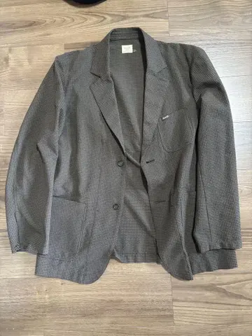 YANUK 시어서커 자켓 브라운 L