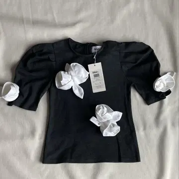 Bibiy ROSETTE TEE 그레이 팝업 한정 미사용 새상품