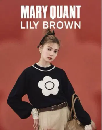 LILY BROWN x MARY QUANT 자카드 니트