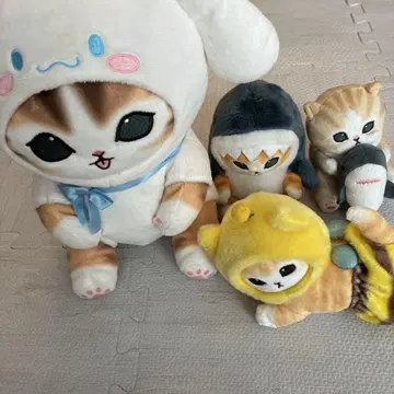 mofusand 봉제 인형 4종 세트