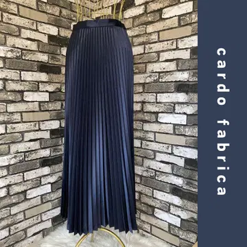 cardo fabrica 아코디언 플리츠 롱 스커트