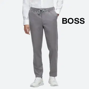 새상품급 BOSS 휴고보스 KANE 레귤러 핏 테이퍼드 팬츠