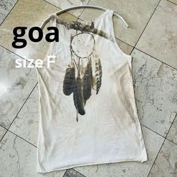 레어/goa 드림캐쳐/슬리브리스/상의/y2k